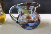 ART GLASS PITCHER