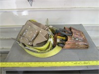 2 Small Tool Belts, 1 with Electrical Tools