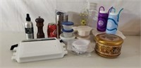 Microwave Panni Maker, Storage Bowls and More.