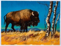 Art Original Oil by Harold Lloyd Lyon Buffalo