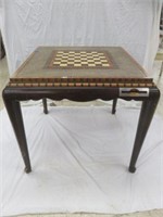 VINTAGE THEODORE ALEXANDER GAME TABLE WITH