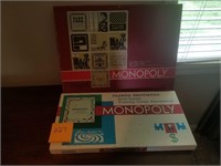 2 old monopoly collectible board games