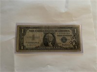 Early 1957 $1 US Silver Certificate Bill XF Grade