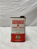 Castaulic brake fluid pint tin