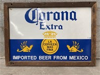 Original Corona Extra sign mounted approx