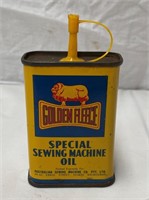 Golden Fleece special sewing machine oil 8 oz tin
