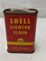 Shell lighter fluid 4 oz tin