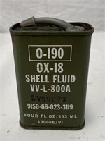 Shell OX-18 fluid 4 oz tin