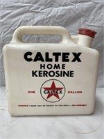 Caltex 1 gallon plastic kerosine container