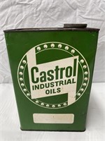 Castrol Industrial gallon oil tin