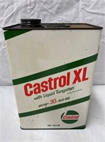 Castrol XL gallon oil tin