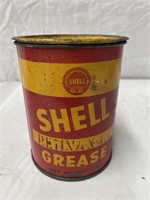 Shell 1 lb grease tin