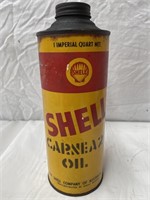 Shell Carnea 2 quart oil tin