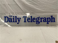 Original Newsagents Daily Telegraph signs