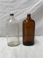 2 Laurel kerosine quart bottles