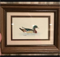 2 Small Framed Water Colors - Signed