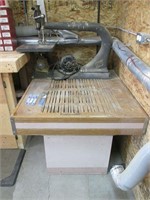 Beaver 3100 Scroll Saw on Down-Draft Table +