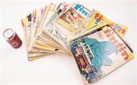 Gros lot de revues Tintin, vintages