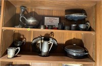 PEWTER ITEMS