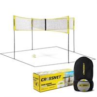CROSSNET - 4 Square Volleyball Game