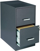 Lorell SOHO 22" 2-Drawer File Cabinet