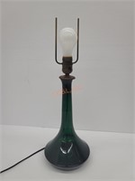 Gorgeous Green Glass Table Lamp