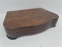 Vintage Wood Silverware chest