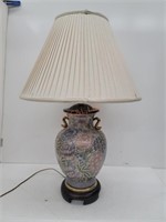 Vintage Frederick Cooper Floral Table Lamp