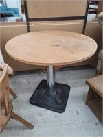 Vintage Wood & Metal Based Table