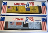 Lionel Spirit of 76 StateTrain Cars