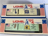 Lionel Spirit of 76 StateTrain Cars