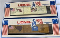 Lionel Spirit of 76 StateTrain Cars