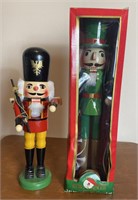 Set of Two Large Standing Nut Crackers