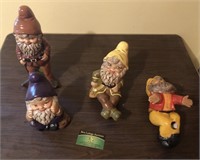 Assorted Gnome Decor Pieces