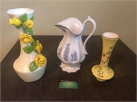 Assorted Vases and Pitcher