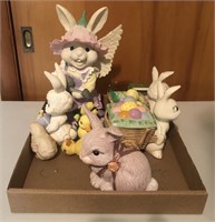 Assorted Easter Decor Figures
