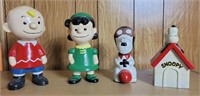Peanut Characters and Snoopy Bank