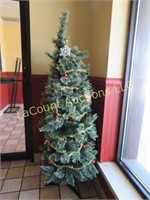 artificial Christmas Tree Apx 5' tall