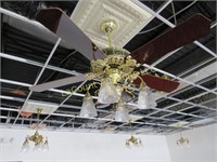 Kaaps Candy store ceiling light fan fixture