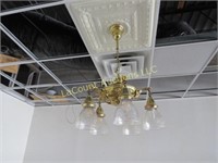 Kaaps Candy store ceiling light fixture ornate