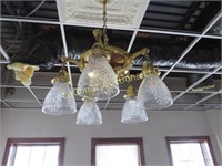 Kaaps Candy store ceiling light fixture ornate