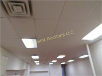 all ceiling tile grid lighting vents in store