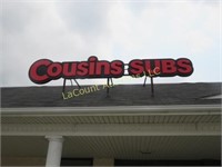 Cousins Subs outdoor sign brackets