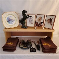 SYLVAC, ROYAL WINTON  ASSORTED EQUINE DECOR