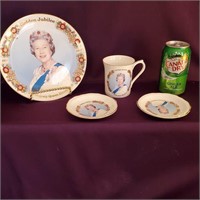 4 PC COLLECTION QUEEN ELIZABETH