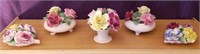 BONE CHINA BOUQUETS VARIOUS MAKERS