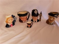 ROYAL DOULTON RARE TOBY MUGS