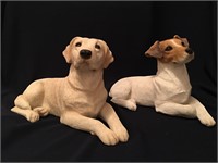 SANDICAST DOG STATUES