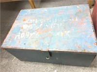 VINTAGE CRATE WITH TOOLS