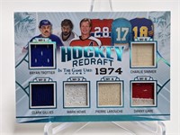 3/7 2020 Leaf Hockey Redraft In The Game Relic
